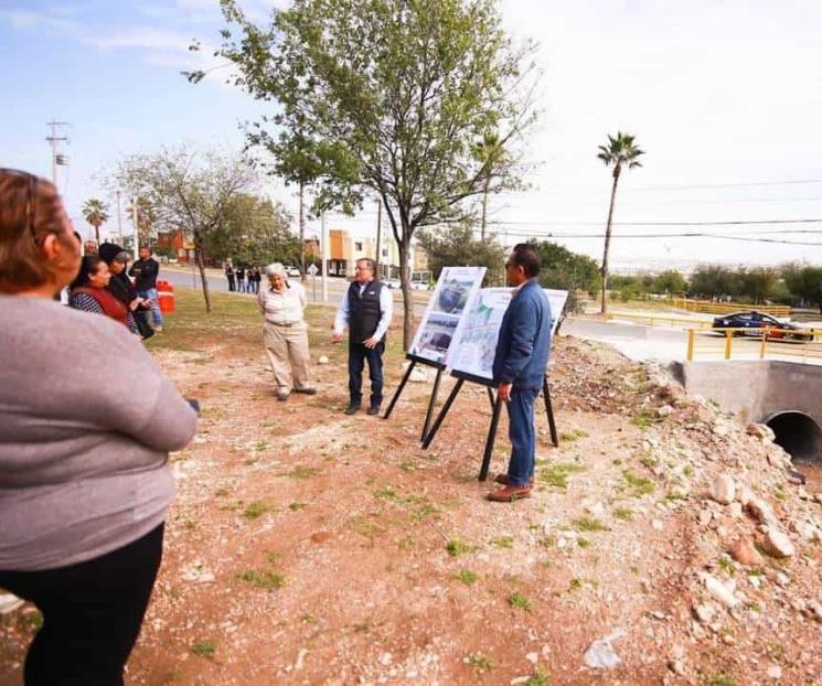 Concluyen obras pluviales en Escobedo