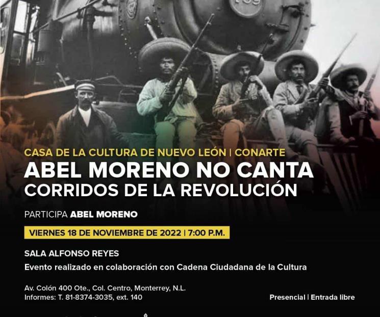 Celebrará Conarte el 112 Aniversario de la Revolución
