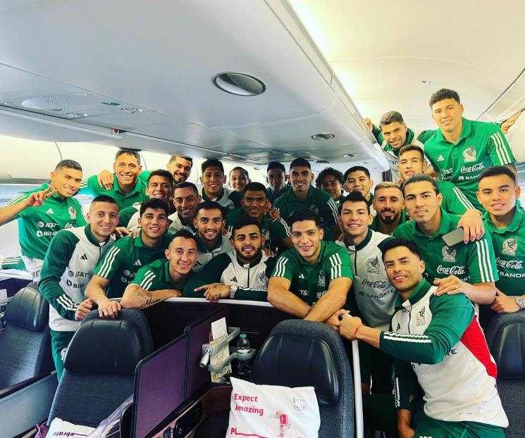 El Tri ya está en Doha El Tri ya está en Doha