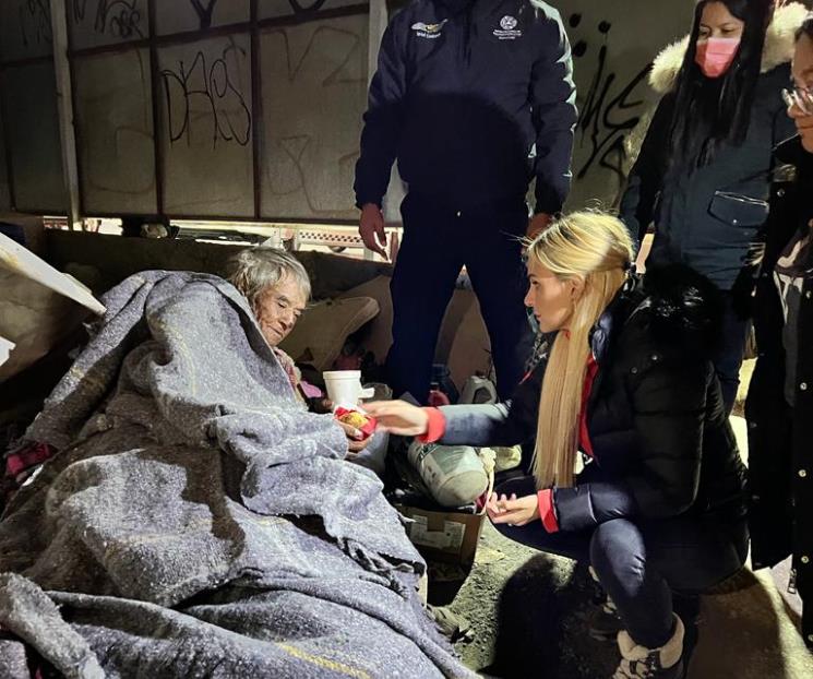 Entrega Nava apoyo a personas en situación de calle