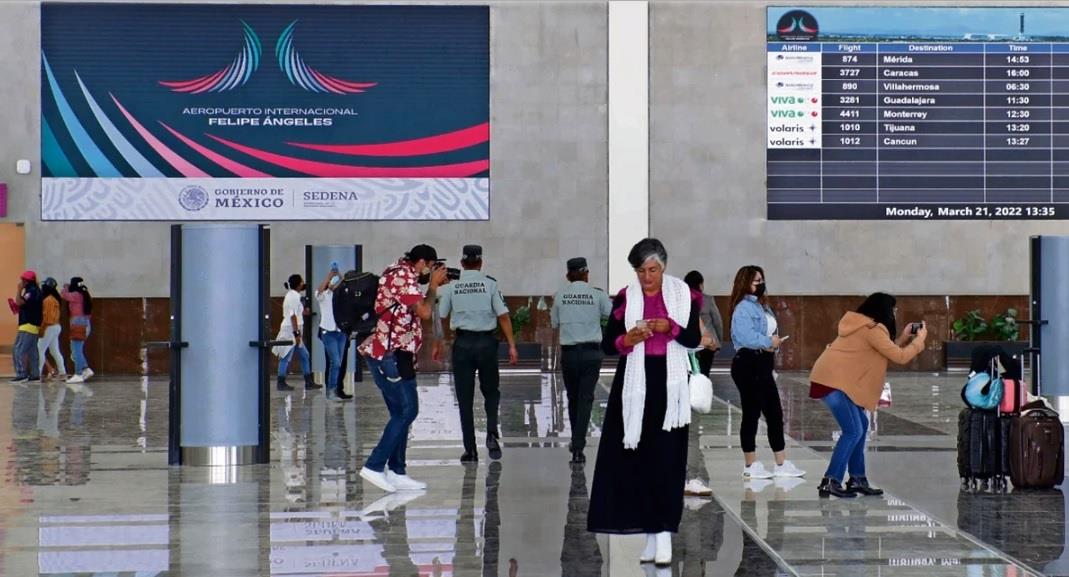 AIFA es una gran obra; presume 9 mil pasajeros diarios: AMLO