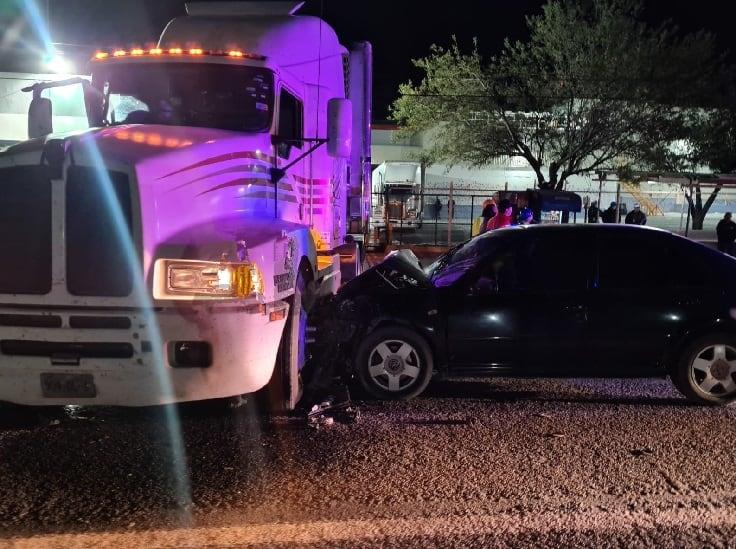 Deja choque un lesionado en Montemorelos