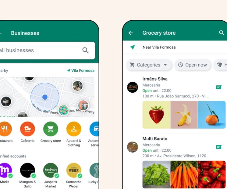 WhatsApp lanza sus páginas amarillas en más países