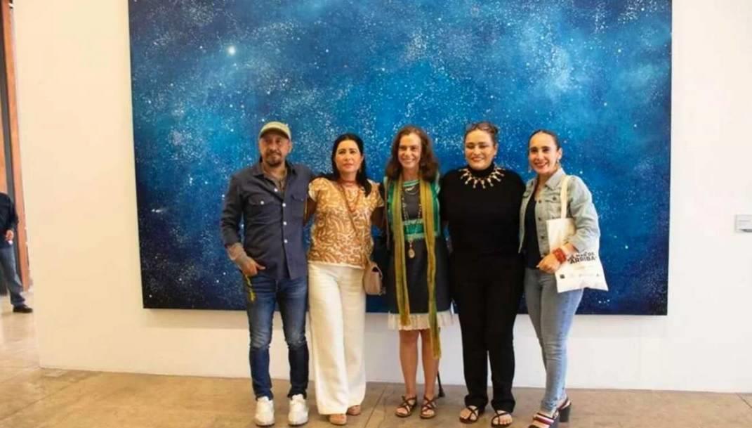 El mar de arriba, obra del oaxaqueño Amador Montes