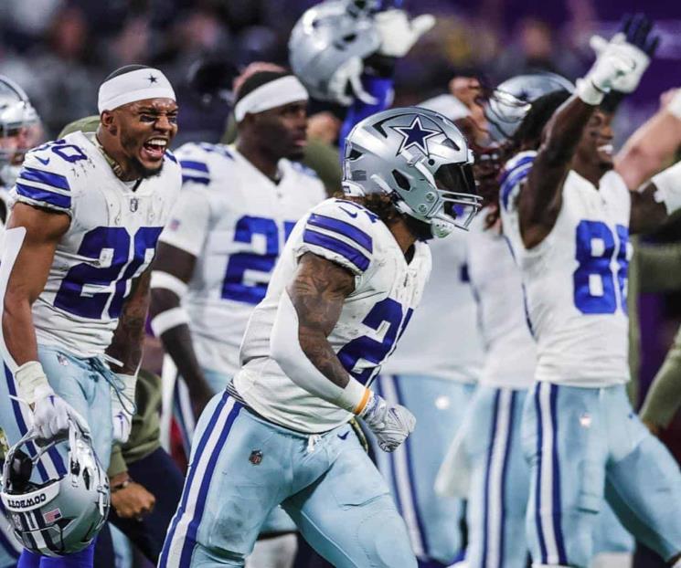Paliza de Dallas a Minnesota en la NFL