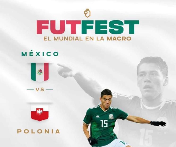 Invitan a disfrutar partidos del TRI en la Explanada