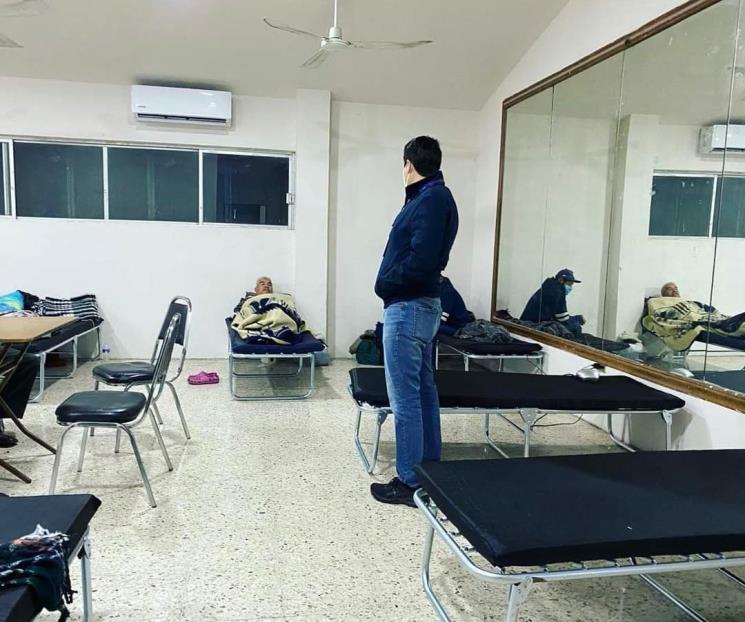 Habilita San Nicolás albergue ante fuerte frío Habilita San Nicolás albergue ante fuerte frío