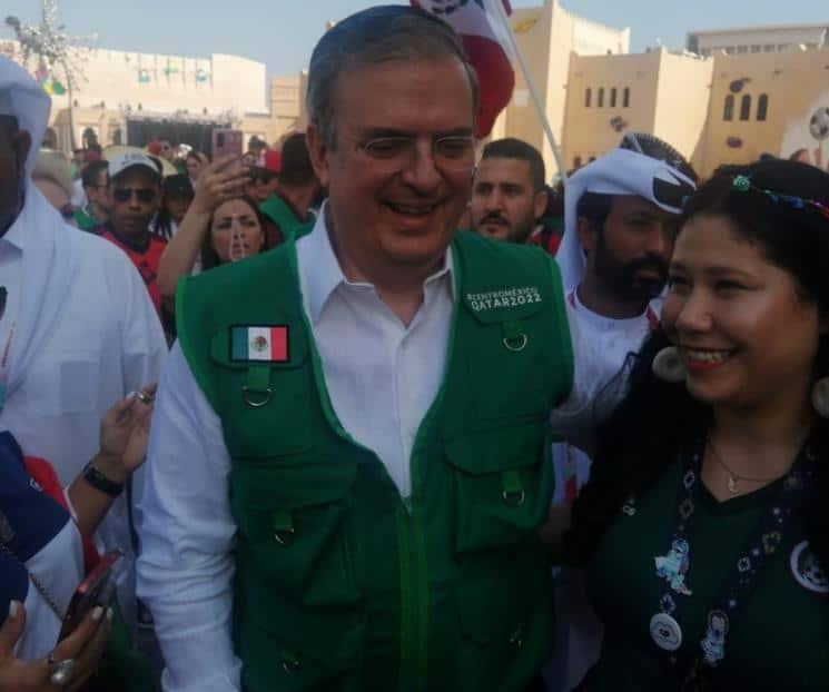 Ebrard reporta cero incidentes de mexicanos en Qatar