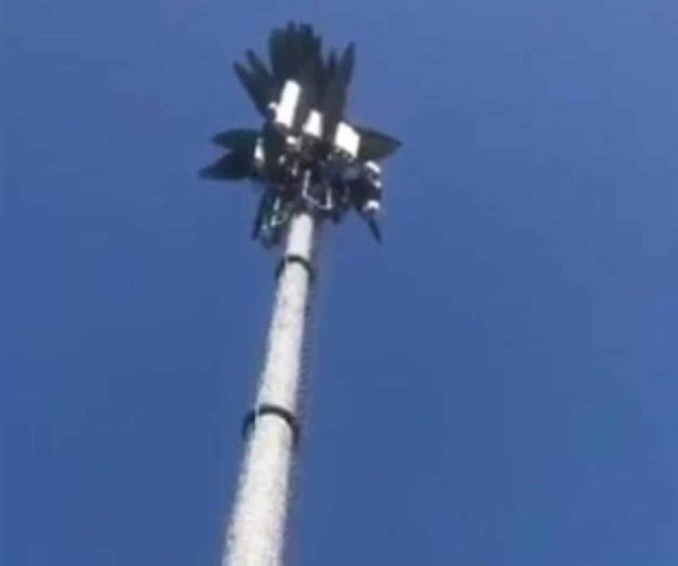 Fallece trabajador tras caer de torre de 30 metros