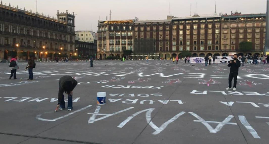 Activistas piden fin a la violencia contra las mujeres
