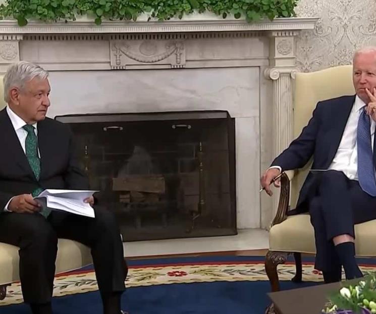 AMLO destaca que Trump y ahora Joe Biden impulsaron el T-MEC