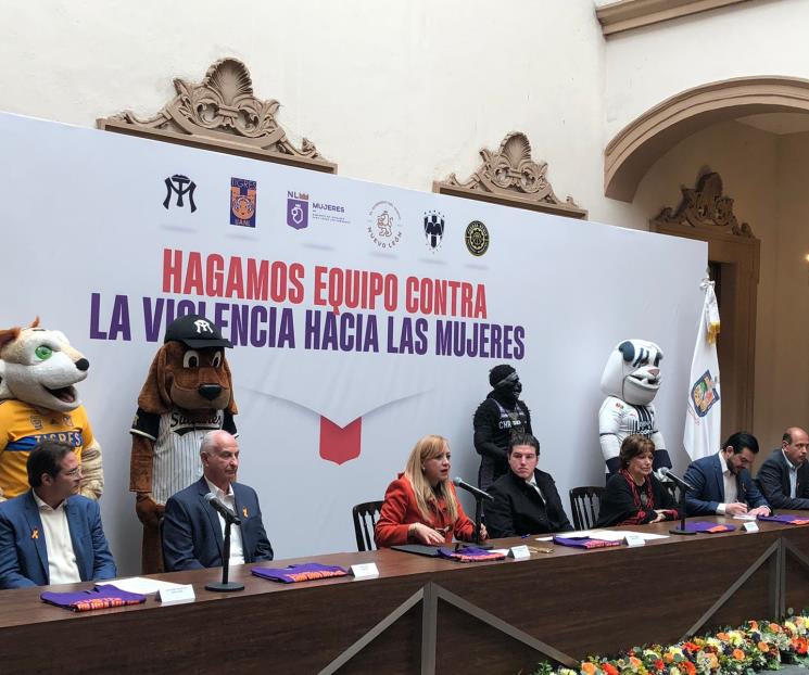 Lanzan campaña contra violencia hacia mujeres Lanzan campaña contra violencia hacia mujeres