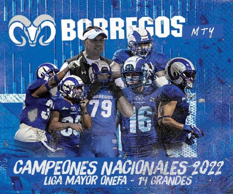 Borregos se corona campeón de ONEFA