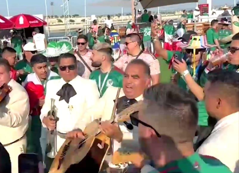 Arman mexicanos fiesta previo al Tri ante Argentina