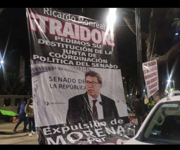 Llaman traidor a Monreal y piden expulsarlo de Morena