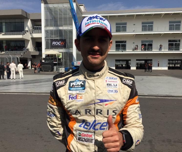 Tiene Calderón mala carrera de la Nascar México en casa