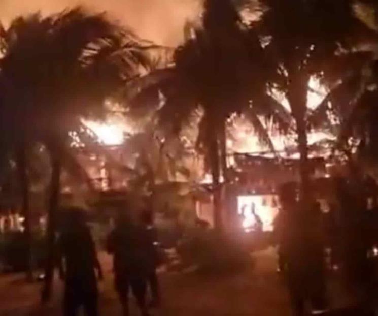 Incendio en Holbox tuvo saldo blanco