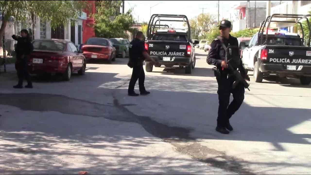 hombre fue atacado a balazos en la colonia Real de San José, en Juárez