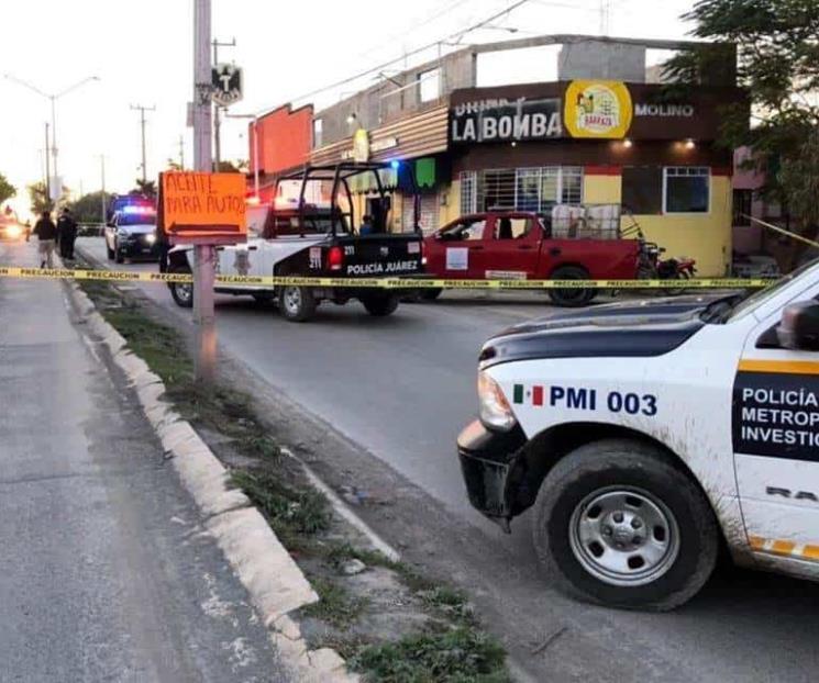 Balean a hombre desde camioneta Balean a hombre desde camioneta