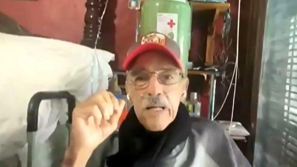 Andrés García reaparece casi sin voz