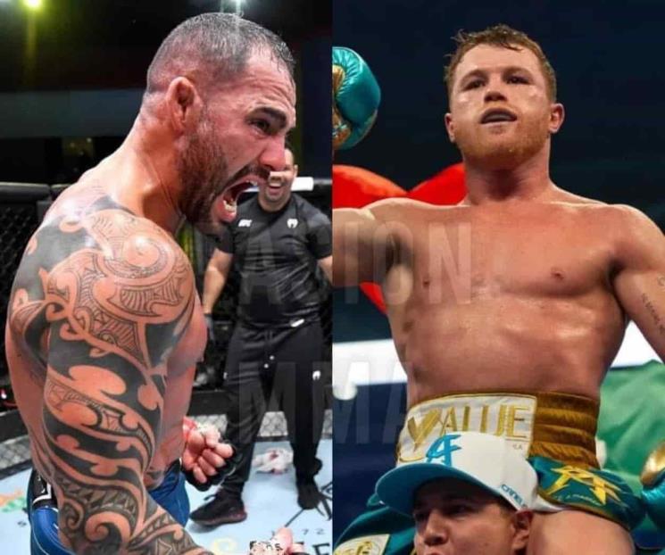 Luchador de UFC argentino reta al Canelo Álvarez Luchador de UFC argentino reta al Canelo Álvarez