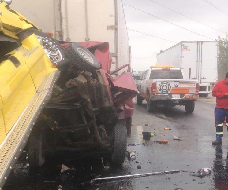 Accidente sobre Libramiento Noroeste deja un fallecido