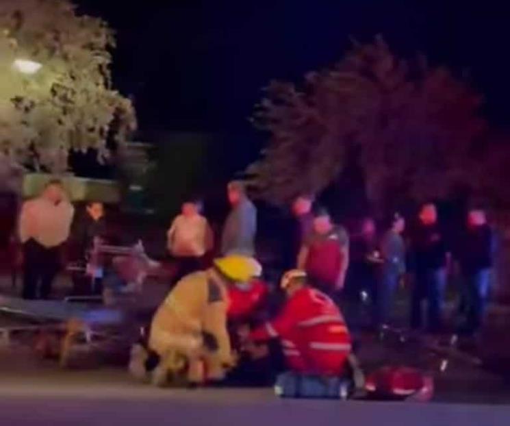 Arrolla a hombre y se da a la fuga