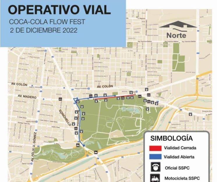 Alistan operativo de vialidad para el Flow Fest Alistan operativo de vialidad para el Flow Fest