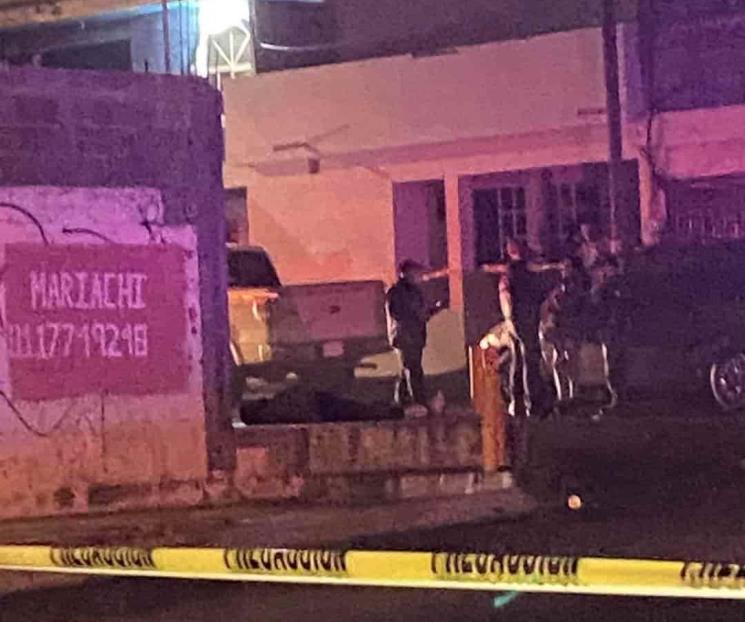 Asesinan a hombre en Santa Catarina.