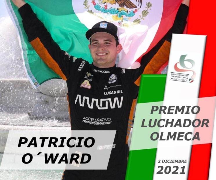 Reconocen a OWard por sus logros en IndyCar Reconocen a OWard por sus logros en IndyCar