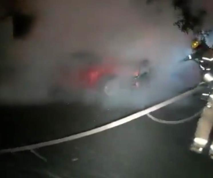 Alarma incendio de vehículo