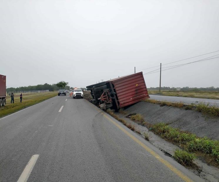 Cae contenedor de tráiler