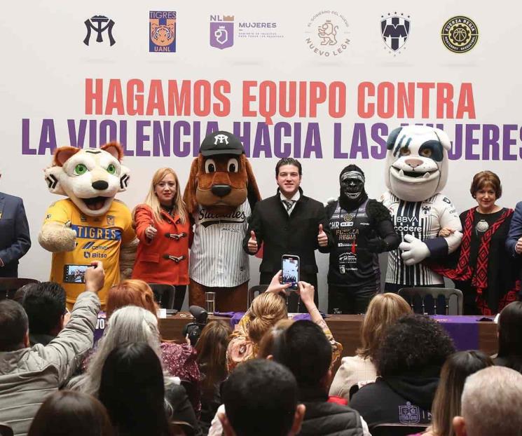 Hacen equipo para erradicar la violencia contra la mujer Hacen equipo para erradicar la violencia contra la mujer
