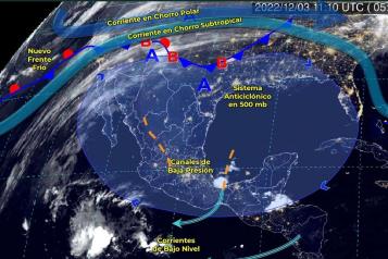 Frente Frío 13 afectará a estos estados