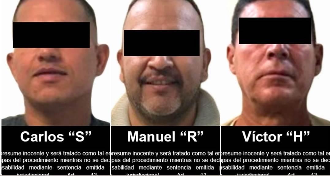 Extraditan a 3 mexicanos a EU