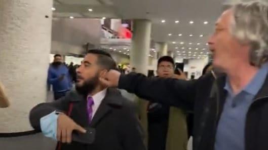 La agresión de Scoponi