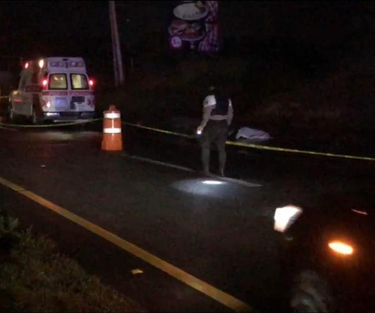Muere motociclista tras accidente en Allende
