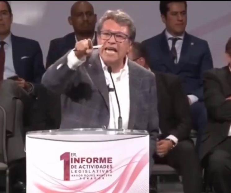 Abuchean a Monreal en Hidalgo