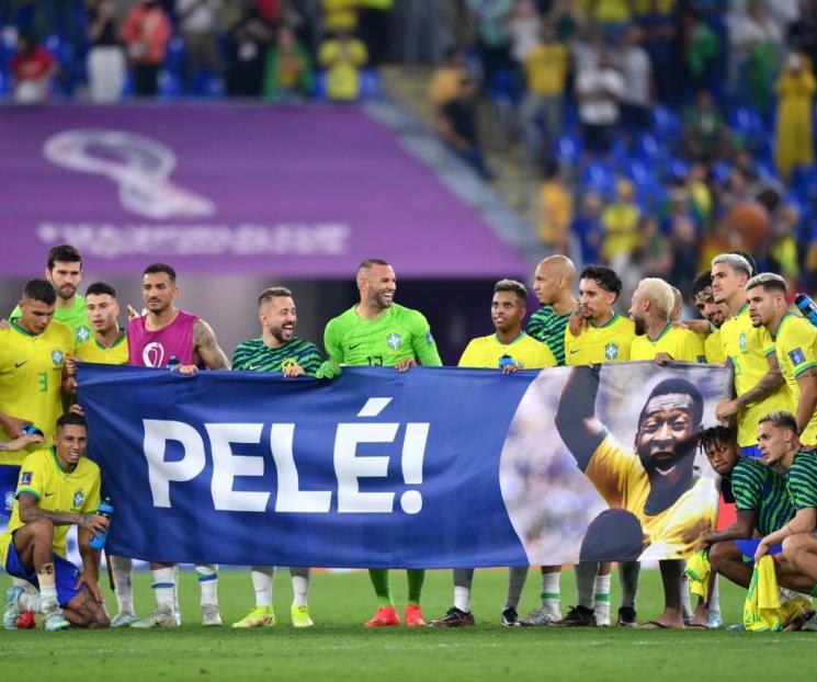 Brasil manda apoyo desde Qatar a Pelé