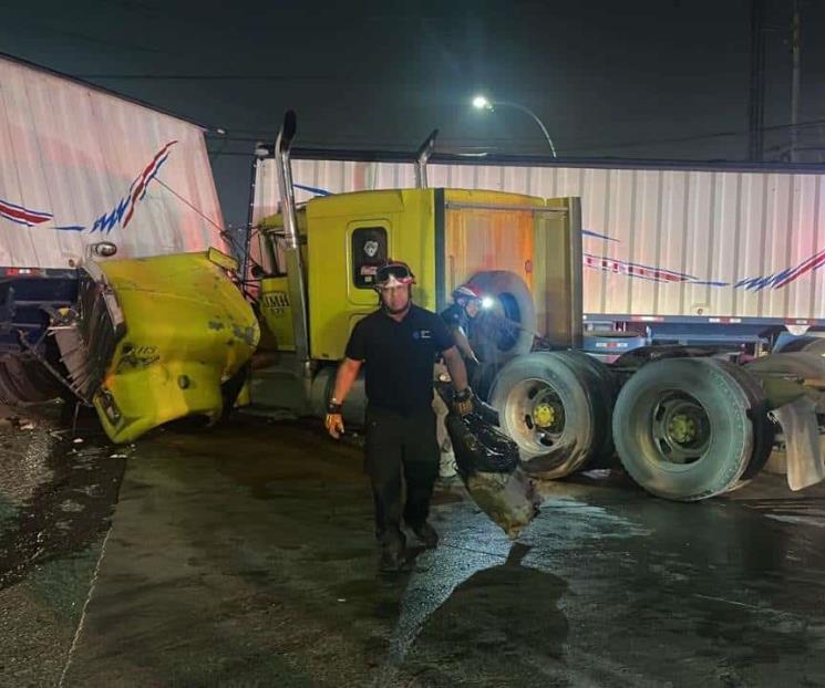 Chocan dos unidades de carga