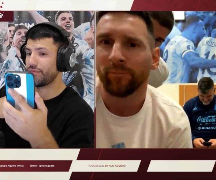 Hace Messi un live y se conectan 250 mil personas Hace Messi un live y se conectan 250 mil personas