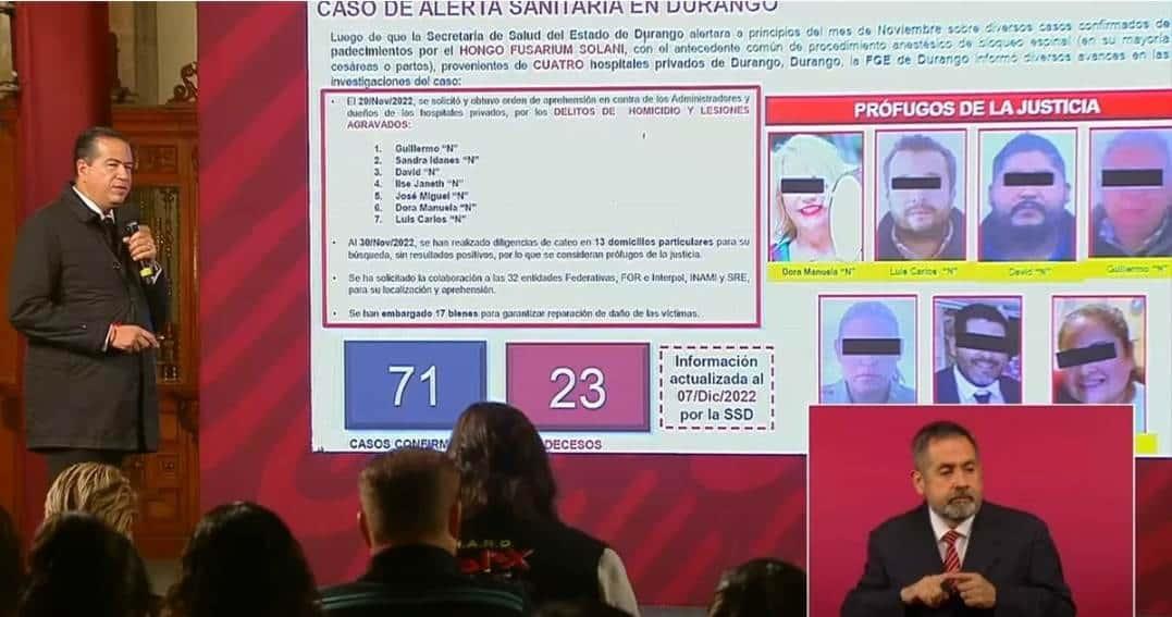 Van por capturar a 7 vinculados por muertes de meningitis Van por capturar a 7 vinculados por muertes de meningitis