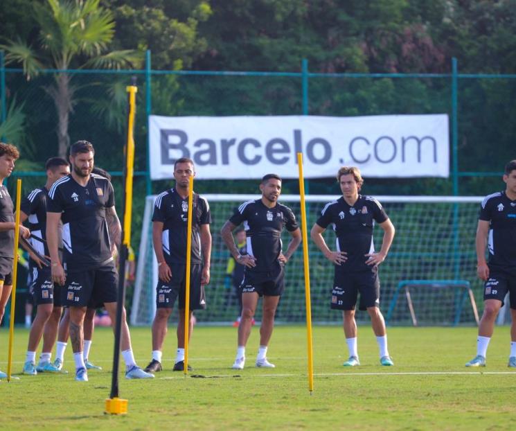 Continúan Tigres preparando duelo vs Mazatlán