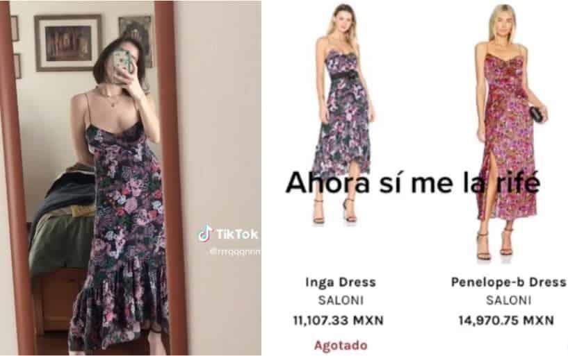 Compra vestido en la paca por 250
