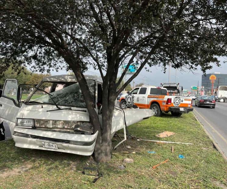 Prensa choque a conductor