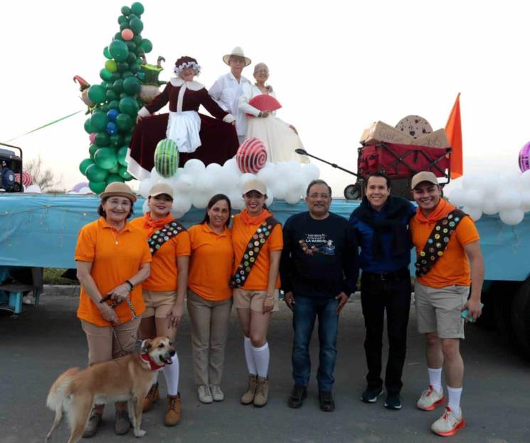 Llevan la Navidad a colonias nicolaítas