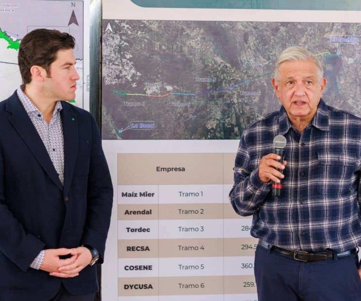 Reitera AMLO respaldo a Samuel tras disputa con Congreso