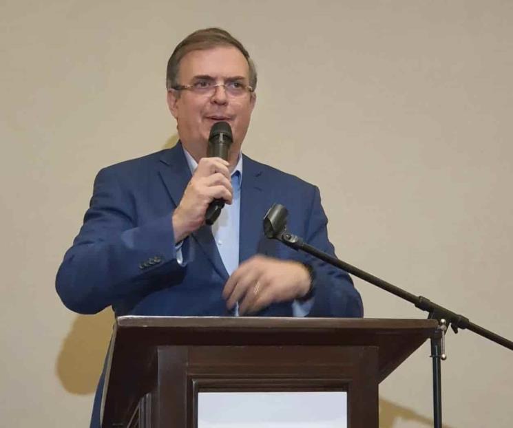 Pide Ebrard renuncia de cargos antes de encuesta de Morena Pide Ebrard renuncia de cargos antes de encuesta de Morena