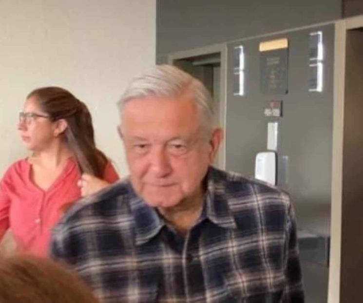 Ve AMLO a Samuel como buena persona