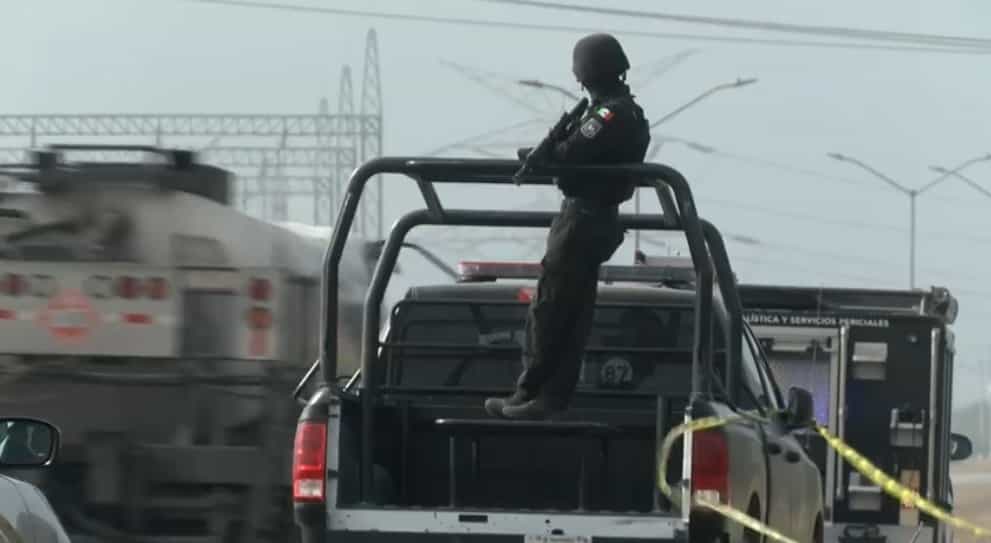 Encontraron el cuerpo calcinado de una persona a un costado de la Carretera Miguel Alemán